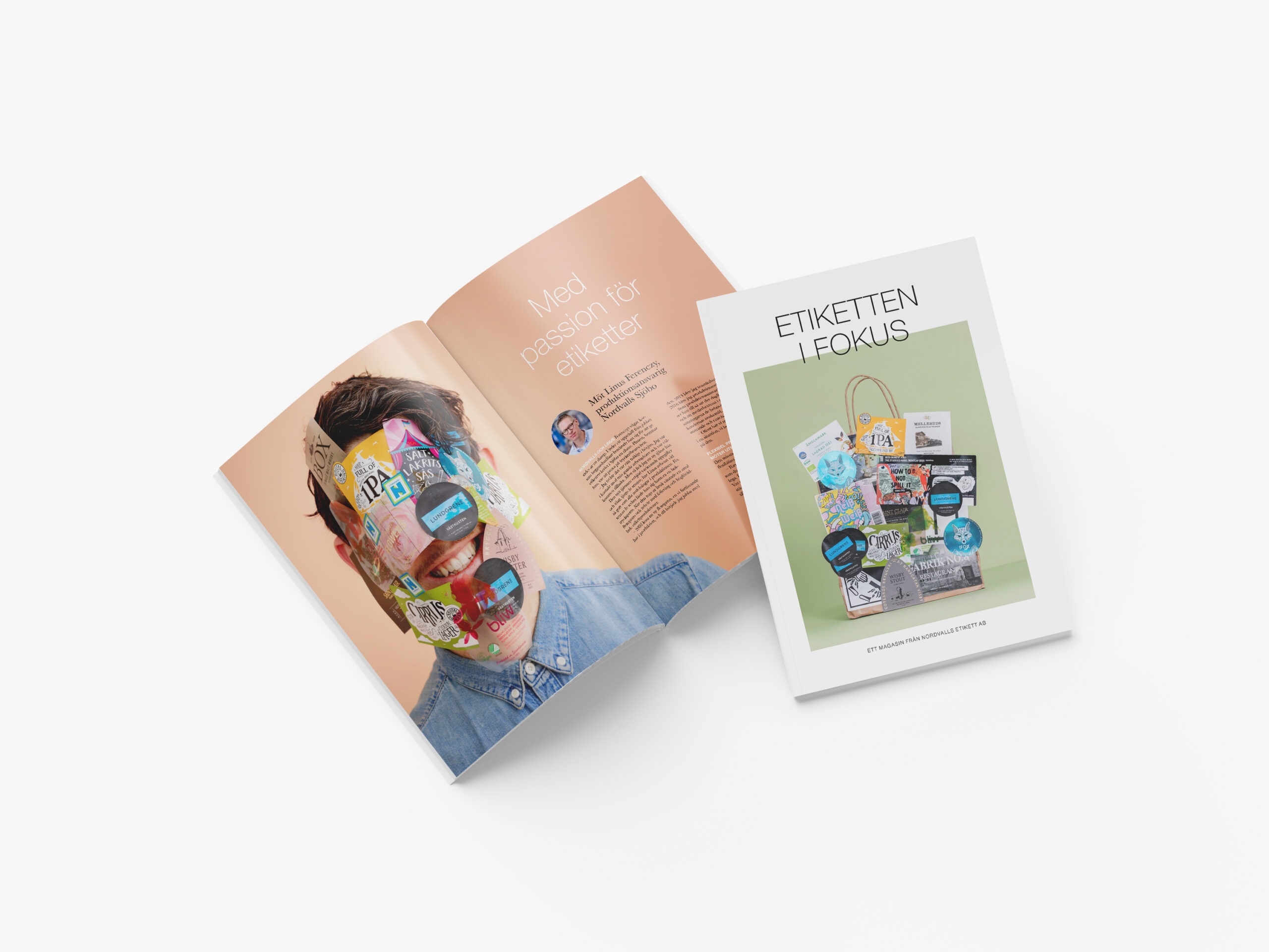 Etiketten i fokus